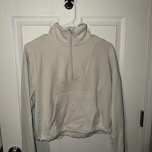Lululemon Women's SoftStreme Cream Quarter-Zip